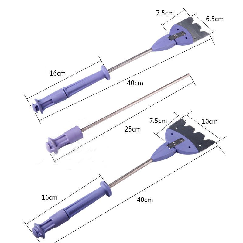 Multifunktion Rostfritt Stål Fiskedrag Spade Skärning Blandning Mincing Age Fiske Shovel Tool