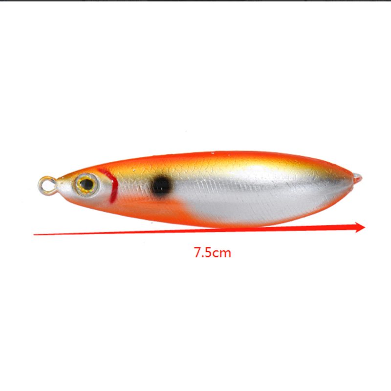 Ogräsfritt Fiskedrag 7.5cm 20g Olika Färger