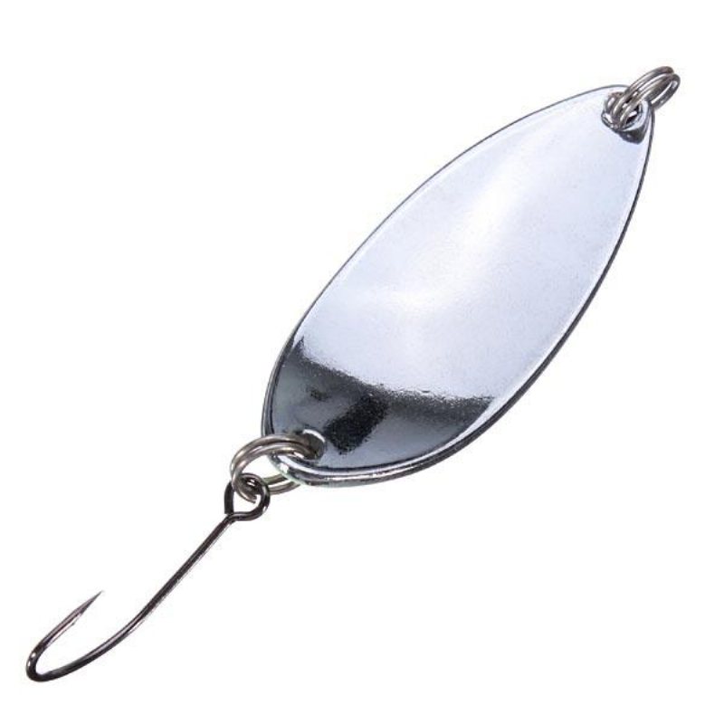 Paljetter Lure Bait Luminous Single Hook Spoon Metal Fishing