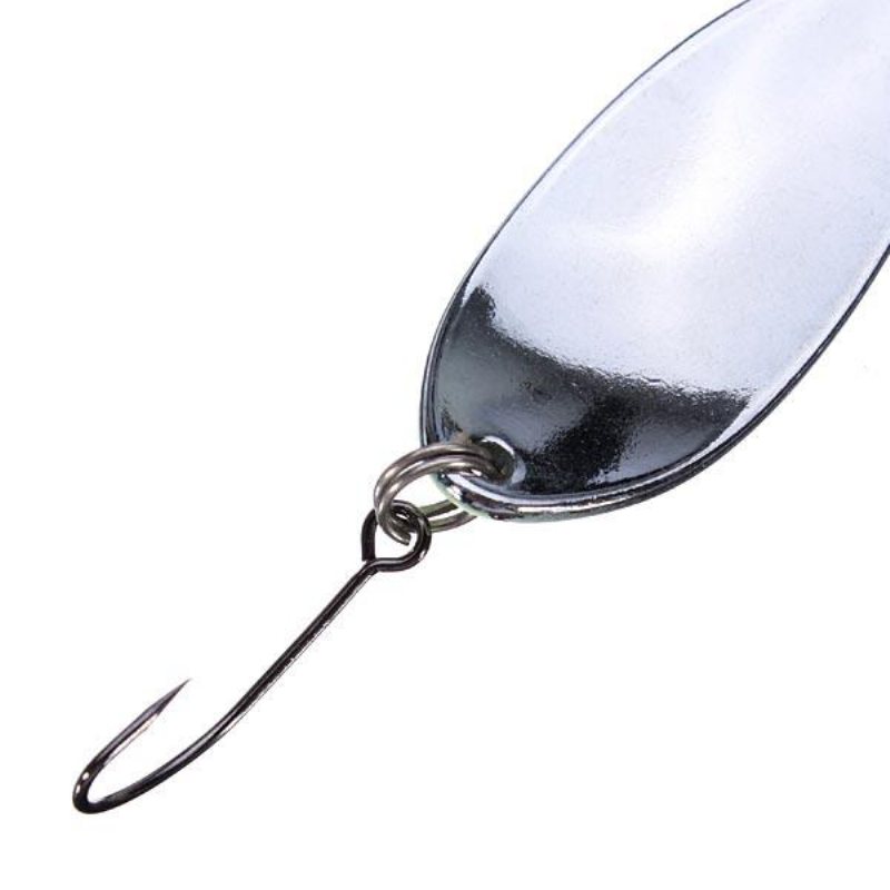 Paljetter Lure Bait Luminous Single Hook Spoon Metal Fishing