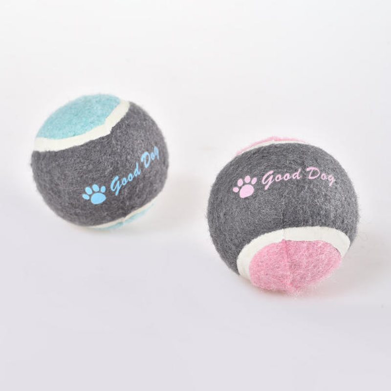 Pet Dog Tennis Chasing Training Roller Ball Leksaker Form