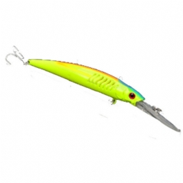 Proberos 12.7g 14.5cm Minnow Bait Fishing Lure Hard Med Krokar 5st