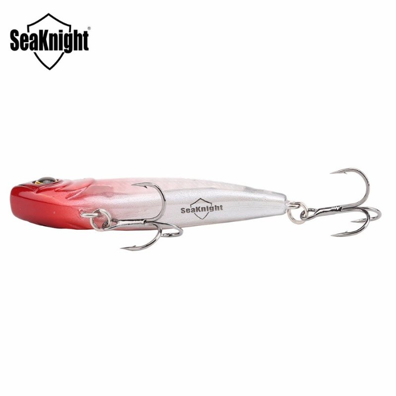 Seaknight Sk010 1 St Vib Fiskedrag 6cm 9.5g Sjunkande Lure Full Layer Hard Bait Vibration