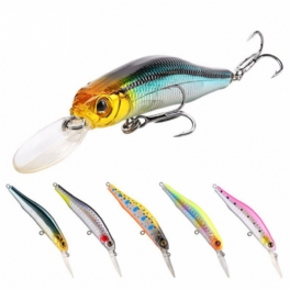 Seaknight Sk022 1st 9g 80mm 0-1.5m Djup Minnow Fiske Lure Bkk Krokar Hårda Beten