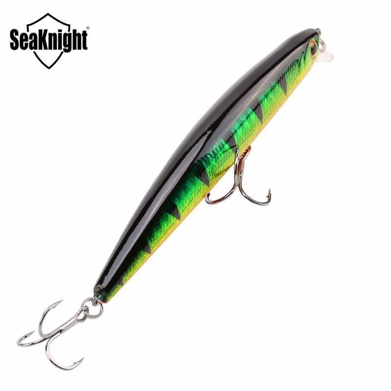 Seaknight Sk025 Minnow 1pc 11g 100mm 0-0.5m Djupfiske Lure Sötvattensfiske Hårt Bete