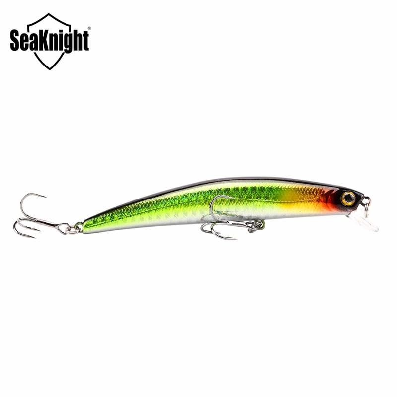 Seaknight Sk025 Minnow 1pc 11g 100mm 0-0.5m Djupfiske Lure Sötvattensfiske Hårt Bete