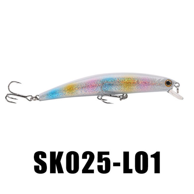 Seaknight Sk025 Minnow 1pc 11g 100mm 0-0.5m Djupfiske Lure Sötvattensfiske Hårt Bete