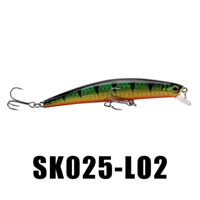 Seaknight Sk025 Minnow 1pc 11g 100mm 0-0.5m Djupfiske Lure Sötvattensfiske Hårt Bete