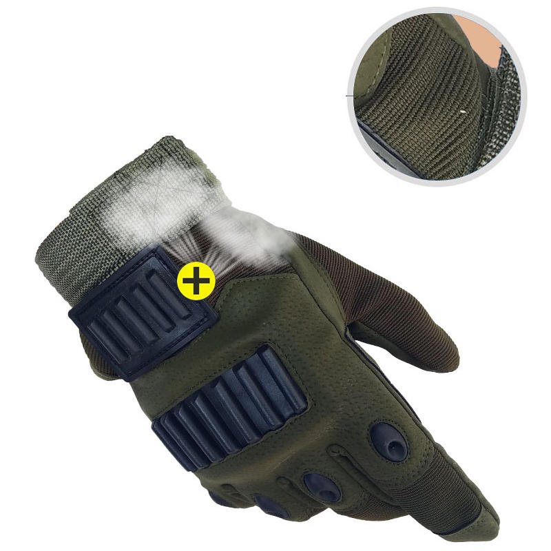 Tactical Full Finger Glove Utomhus Jakt Sport Cykling Halksäkra Handskar