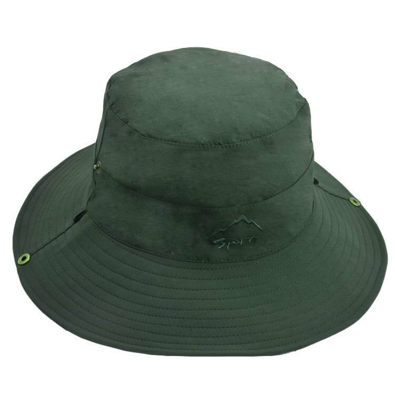 Taktisk Mössa Outdoor Bucket Hat Vikbar Bärbar Vandring Klättring Solskydd Floppy Hat