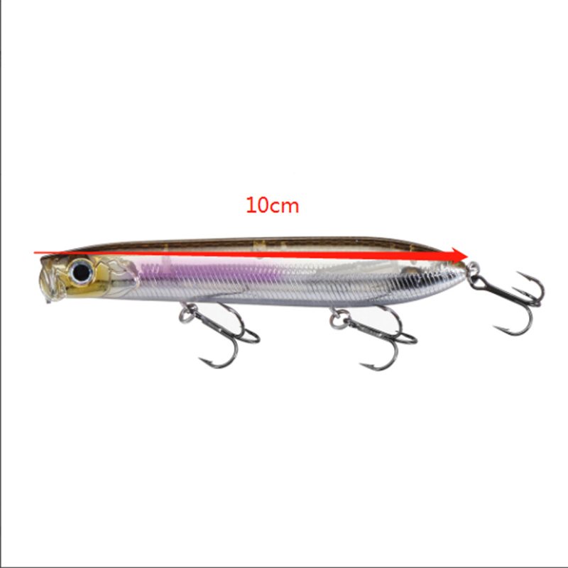 Topwater Bass Fishing Lure 10cm/15g Havsfiske