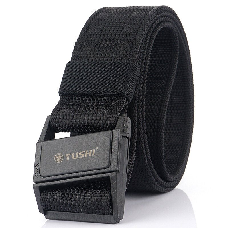 Tushi Punch Free Magnetic Spänne Taktiskt Bälte Nylon Webbing Quick-release Fiske Jakt