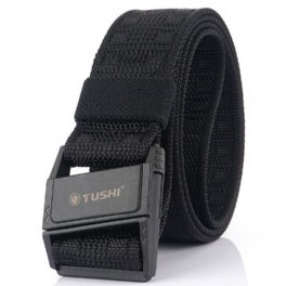 Tushi Punch Free Magnetic Spänne Taktiskt Bälte Nylon Webbing Quick-release Fiske Jakt