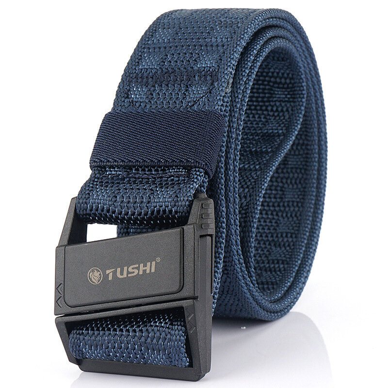 Tushi Punch Free Magnetic Spänne Taktiskt Bälte Nylon Webbing Quick-release Fiske Jakt