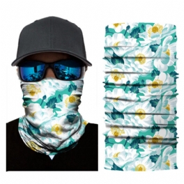 Unisex Multifunktionsmask För Ansiktshalsduk Huvudsjalsoldamm Bandanas Dammtät Uv-skydd Nackdamask För Fiske Motorcykling Löpning