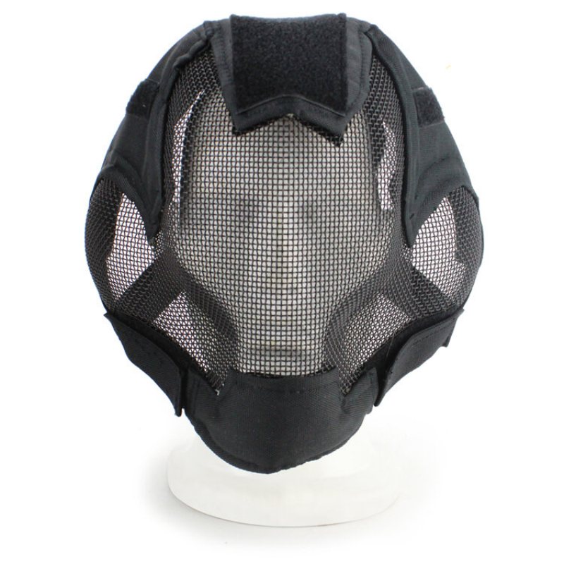 V6 Helmask Mesh Andas Skyddande Jakt Airsoft Tactical Cs Game Herr Dam Masker Utomhuscykling