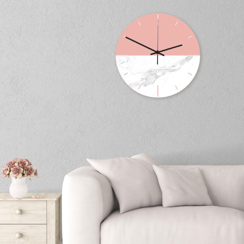 Cc064 Creative Wall Clock Mute Quartz Väggklocka För Hemkontorsdekorationer