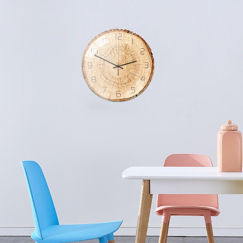 Cc101 Creative Wall Clock Mute Quartz Väggklocka För Hemkontorsdekorationer