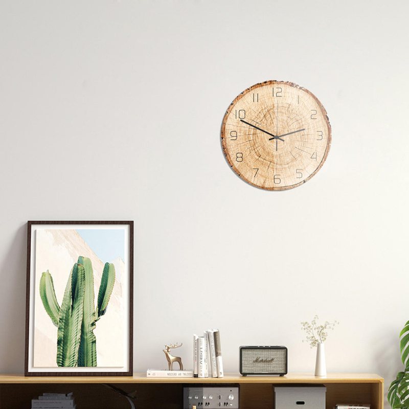 Cc101 Creative Wall Clock Mute Quartz Väggklocka För Hemkontorsdekorationer