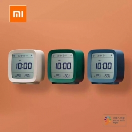 Xiaomi Cleargrass Bluetooth Väckarklocka Smart Control Temperatur Luftfuktighet Display Lcd-skärm Justerbar Nattljusklocka Arbeta Med Mijia App