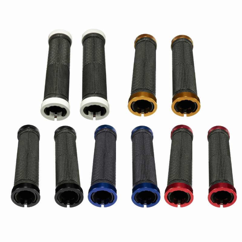 1 Par Cykelstyre Grips Anti-halk Mtb Cykel Styreskydd Dubbellås Cykeltillbehör