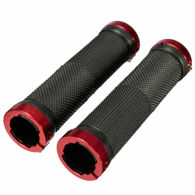 1 Par Cykelstyre Grips Anti-halk Mtb Cykel Styreskydd Dubbellås Cykeltillbehör