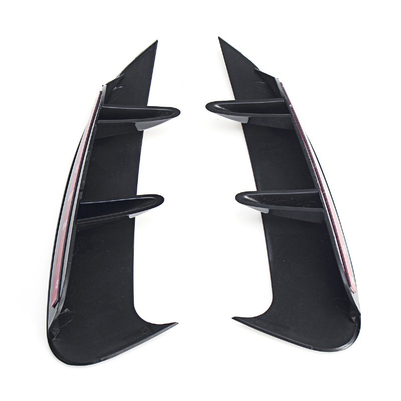 Bakre Stötfångare Splitter Spoiler Side Canards Cover Trim För Mercedes Benz A Class W177 A35 A180 A200 A220 A260 Amg Sedan 2023