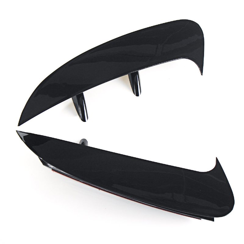 Bakre Stötfångare Splitter Spoiler Side Canards Cover Trim För Mercedes Benz A Class W177 A35 A180 A200 A220 A260 Amg Sedan 2023