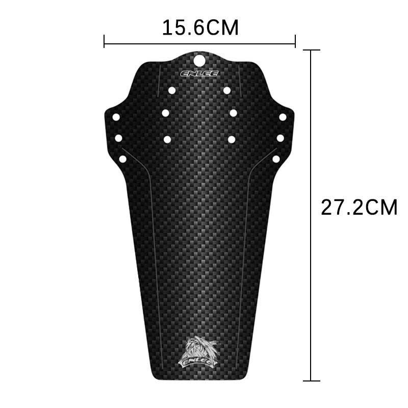 Bikight 38g Färgutskrift Cykelstänkskärm Bärbar Regnskärm Mountainbikeskärm Utomhus