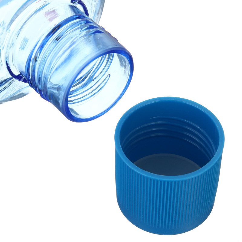 Bikight 630ml Bärbar Mini Bucket Vattenkokare Outdoor Sport Plast Vattenflaska