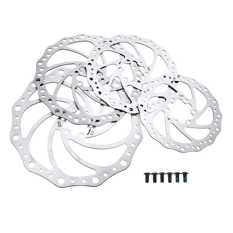 Bikight Cykel Bromsskiva Rotor Utomhus Hjul Fram Bak Rotorer Cykeltillbehör