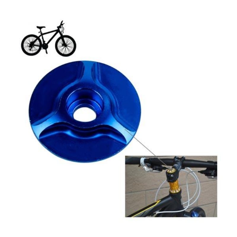 Cykel Cnc Aluminium Headset Keps 28.6 mm Solros Stam Top Cover