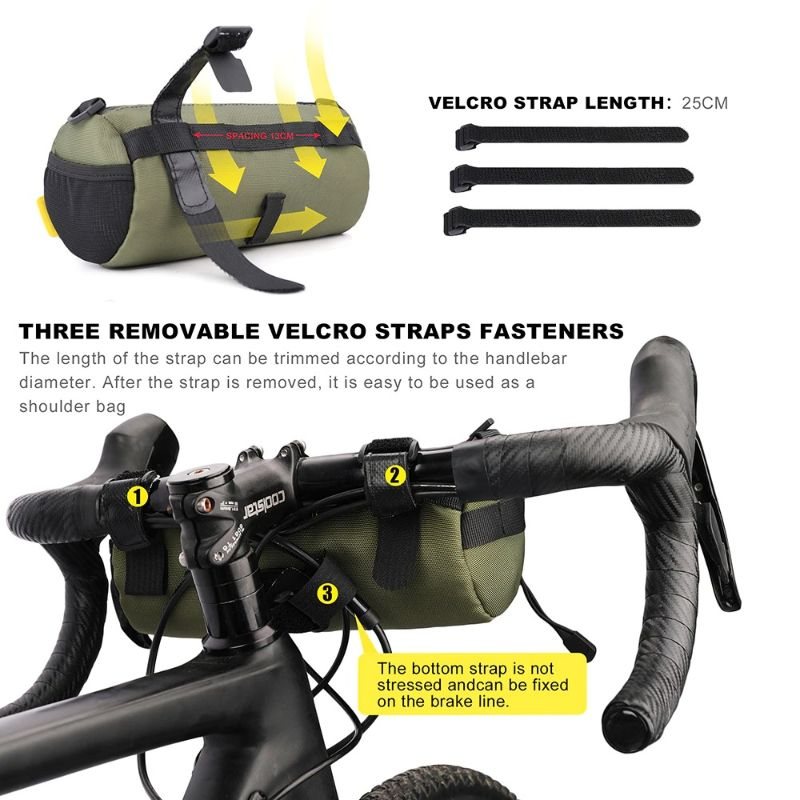 Cykel Front Tube Bag Styre Korg Pack