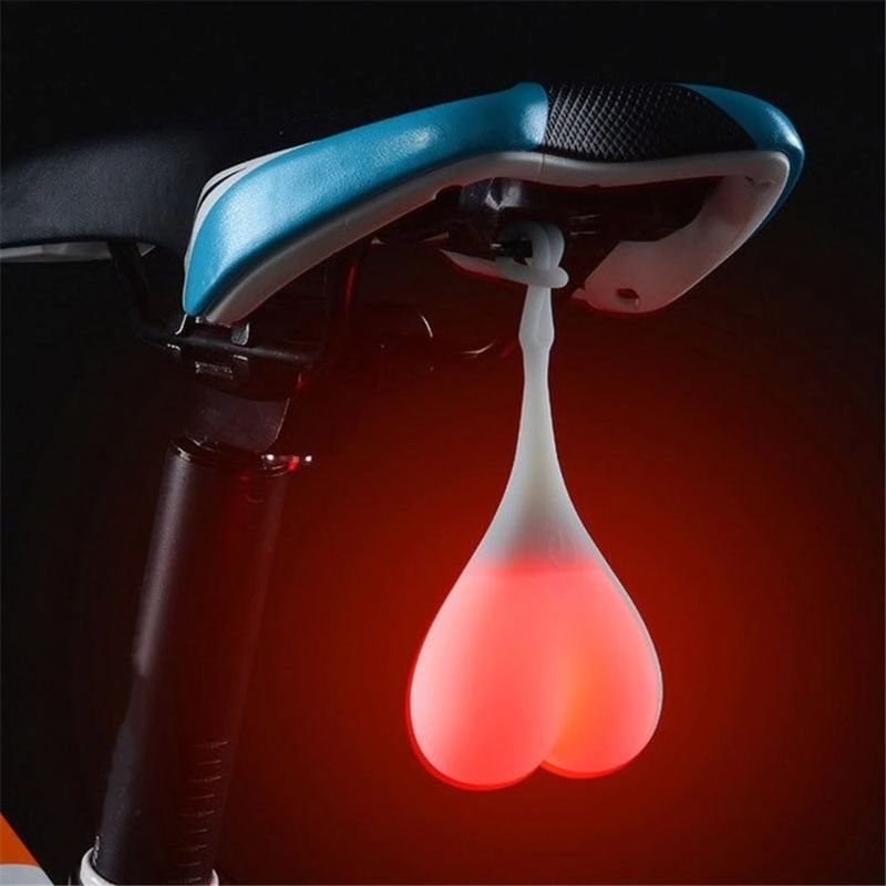 Cykelbollar Creative Bike Silicone Tail