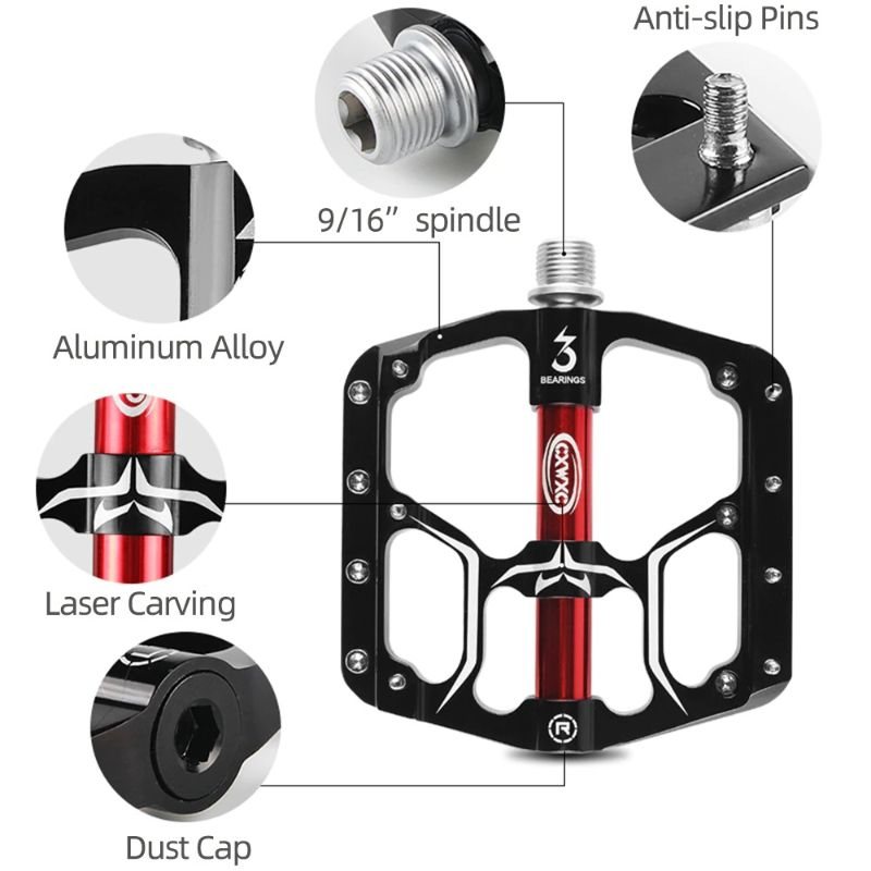 Cykelpedaler Mtb Road 3 Sealed Bearings