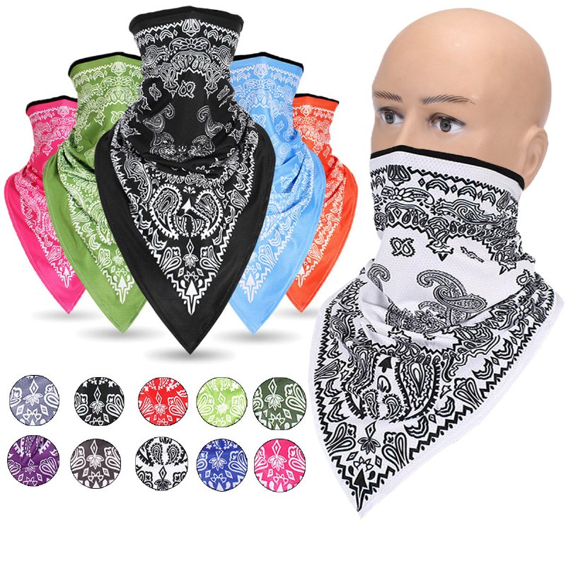 Damm Vind Uv Sol Halsduk Halsskydd Balaclava Cykling Jakt Fiske Vindtät Ansiktsmask Bandana