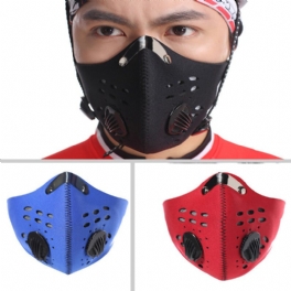 Flerfärgad Unisex Utomhus Dammtät Mtb Cykling Pm2.5 Ansiktsmask Skyddsmasker För Sportcykling