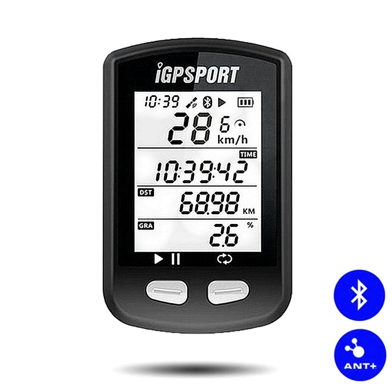 Igpsport Igs10s Cykeldator Med Trådlös Bluetooth 5.0 Ant+ Pulsmätare Och Hastighetskadenssensor Anslutning Vattentät Cykel Speedometer