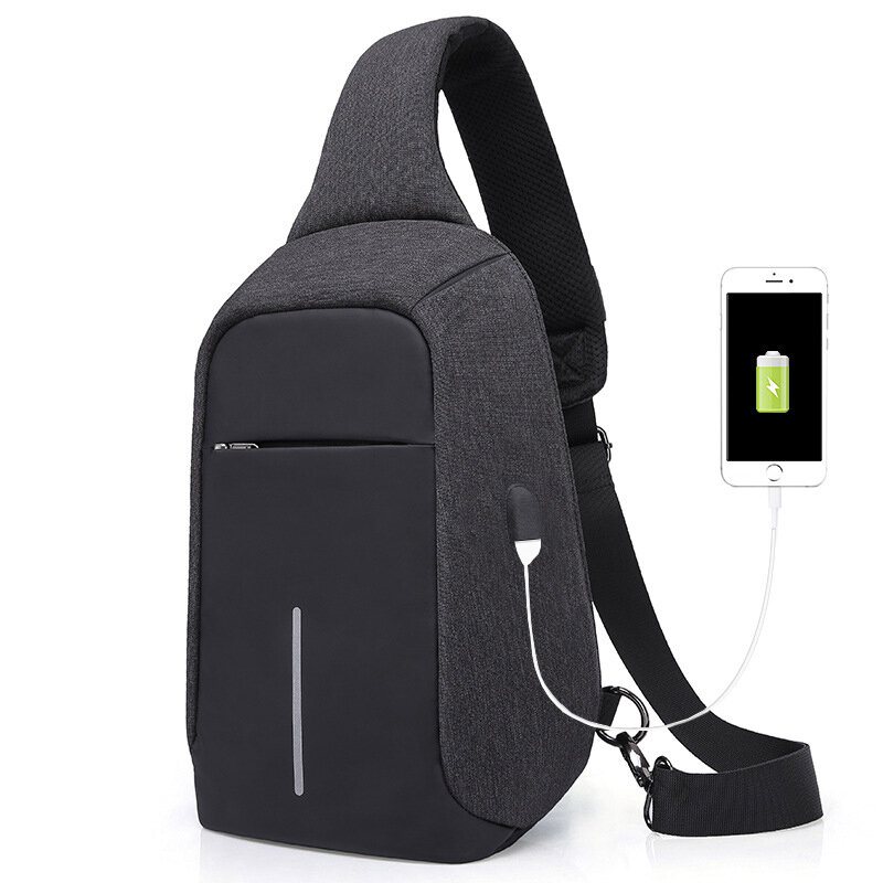 Kaka 99018 Unisex Mode Messenger Väskor 3d Trunk Mönster Bröstpaket Vattentät Axelryggsäck