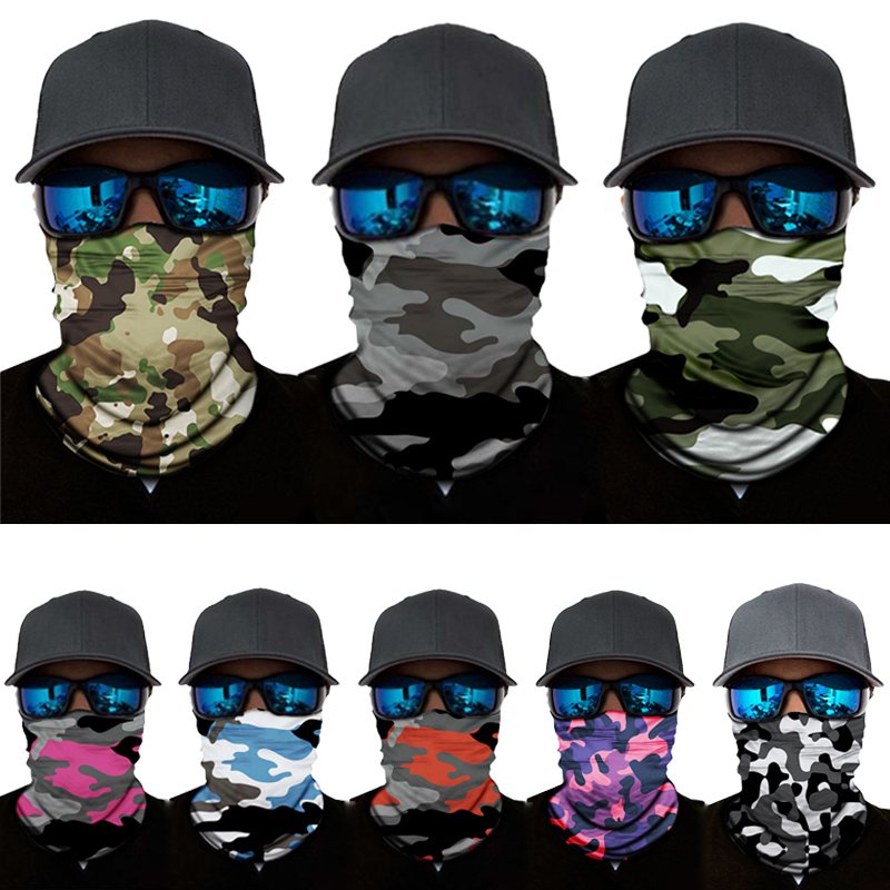 Män Scarf Bandana Mode Ridning Cykling Ansiktsmask