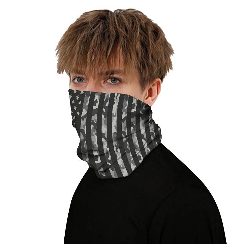 Multi-användning Balaclava Bandana Andas Uv-skydd Nack Ansiktsmask Cykling Vandring