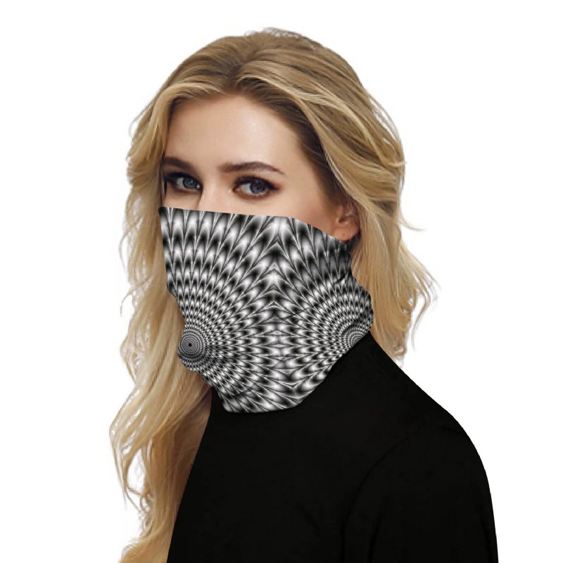 Multi-användning Balaclava Bandana Andas Uv-skydd Nack Ansiktsmask Cykling Vandring