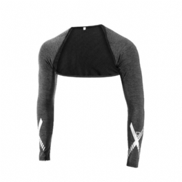 Rockbros Xt025bk Solskydd Ice Silk Sleeve Utomhuscykling Sport Anti Uv Andningsbar Cape Kylarmärmar Cykelskyddsutrustning-m/l/xl