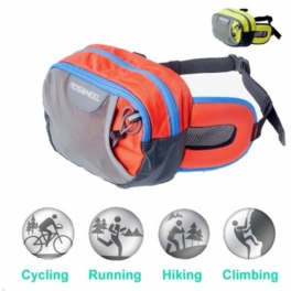 Roswheel Fritid Midjepaket Väska Bältesväska Fanny Pack Utomhuscykling Camping Sport Multifunktionell