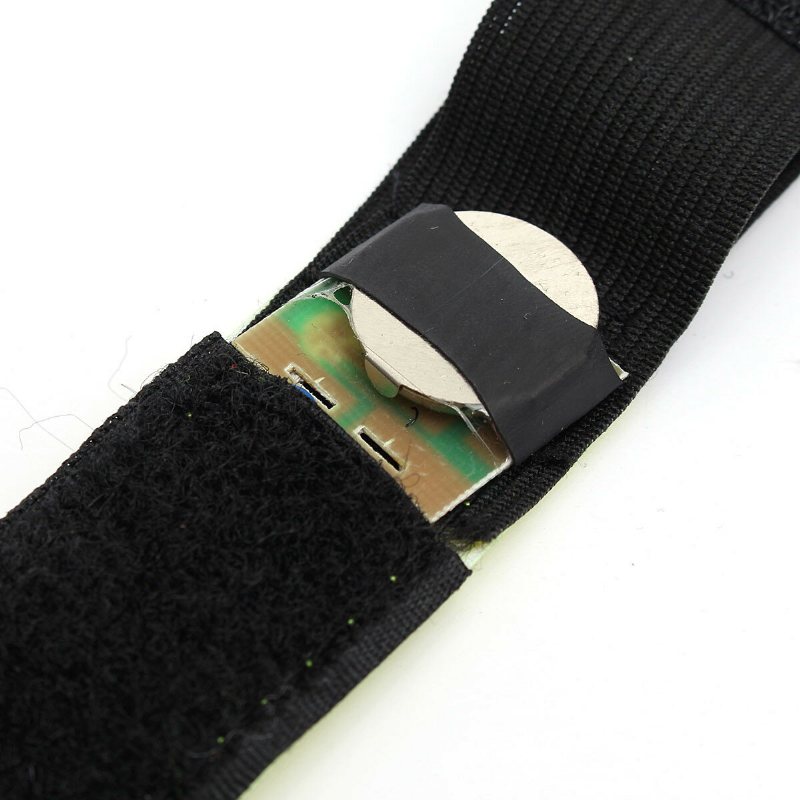 Säkerhet Gult Armband Ljus Reflexband Nattvarning Ridning Ficklampa För Löpning Cykling Jogging Promenader