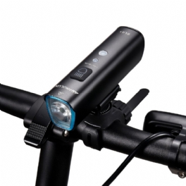 Sl01 1000lm Ljusstyrka & Vibration Smart Sensing Bike Light Ficklampa Cykel Strålkastare Type-c Usb Uppladdningsbar Vattentät Frontljus För Elcykel Skoter Mtb