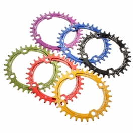 Snail 32t Oval Ddisc Chainring Cykel Vevsats 104mm Chainwheel Bike Enkeltand Positiv Och Nega