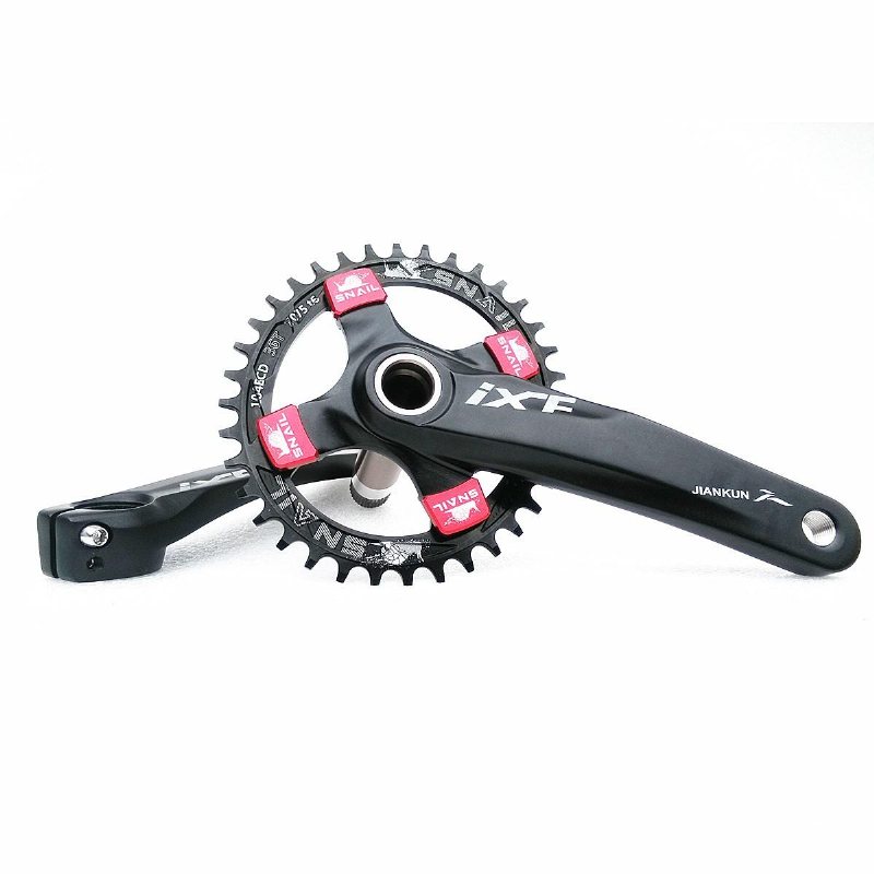 Snail 32t Oval Ddisc Chainring Cykel Vevsats 104mm Chainwheel Bike Enkeltand Positiv Och Nega