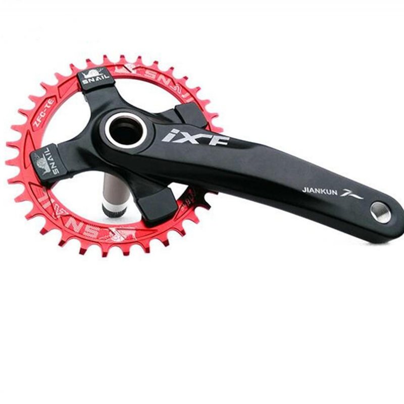 Snail 32t Oval Ddisc Chainring Cykel Vevsats 104mm Chainwheel Bike Enkeltand Positiv Och Nega