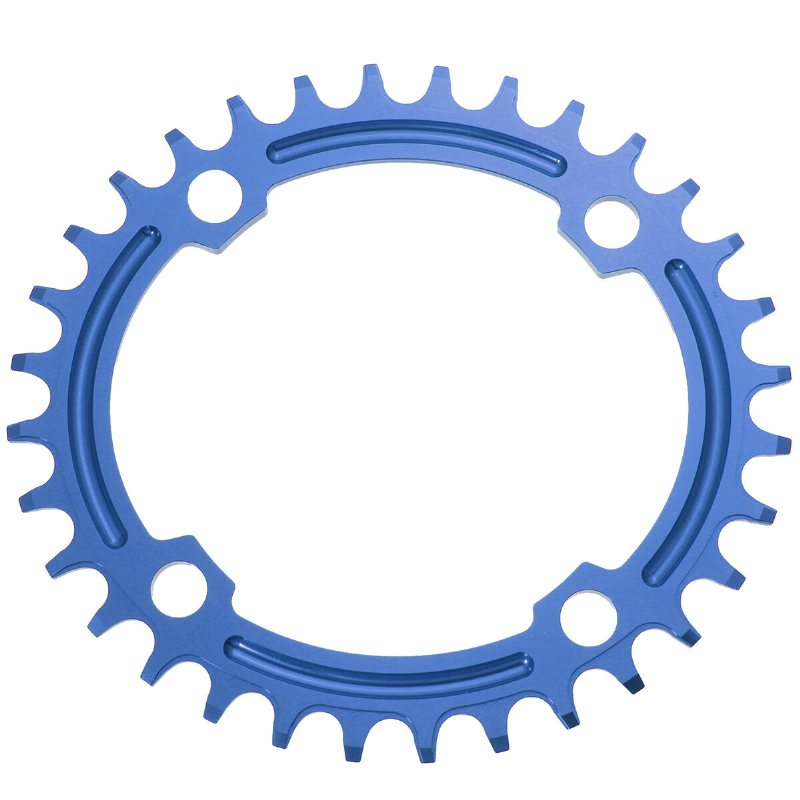 Snail 32t Oval Ddisc Chainring Cykel Vevsats 104mm Chainwheel Bike Enkeltand Positiv Och Nega